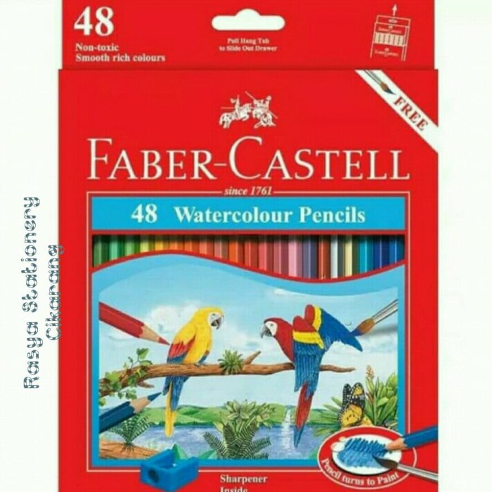 

Nikmati Faber - Castell Water Colour Pencil 48 Warna Promo