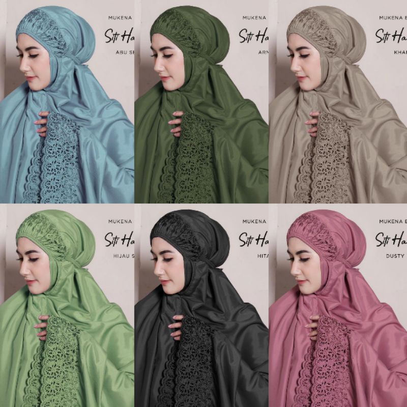 MUKENA SITI HAMIDAH BORDIR DEWASA