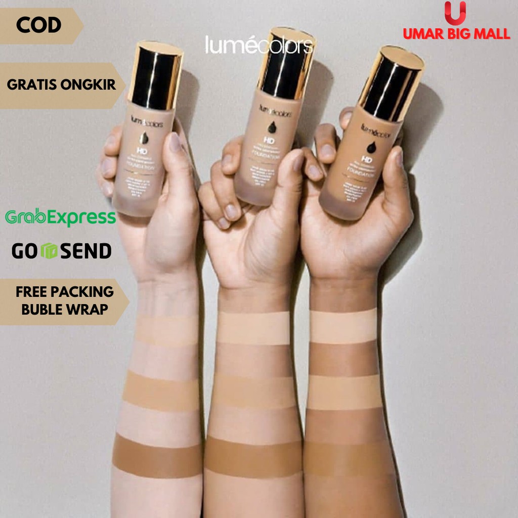 FIT ME FOUNDATION - LUMECOLORS FIT ME MATTE PORELESS LIQUID FOUNDATION HD FULL COVERAGE