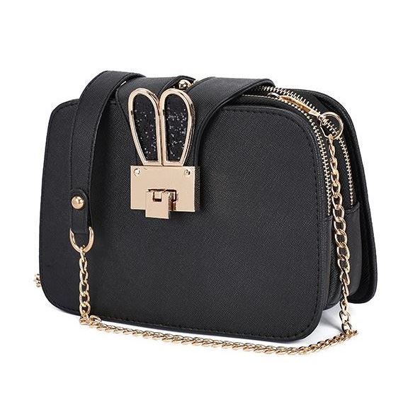 JTF2808-Black Tas Clutch Wanita Elegan Import Cantik