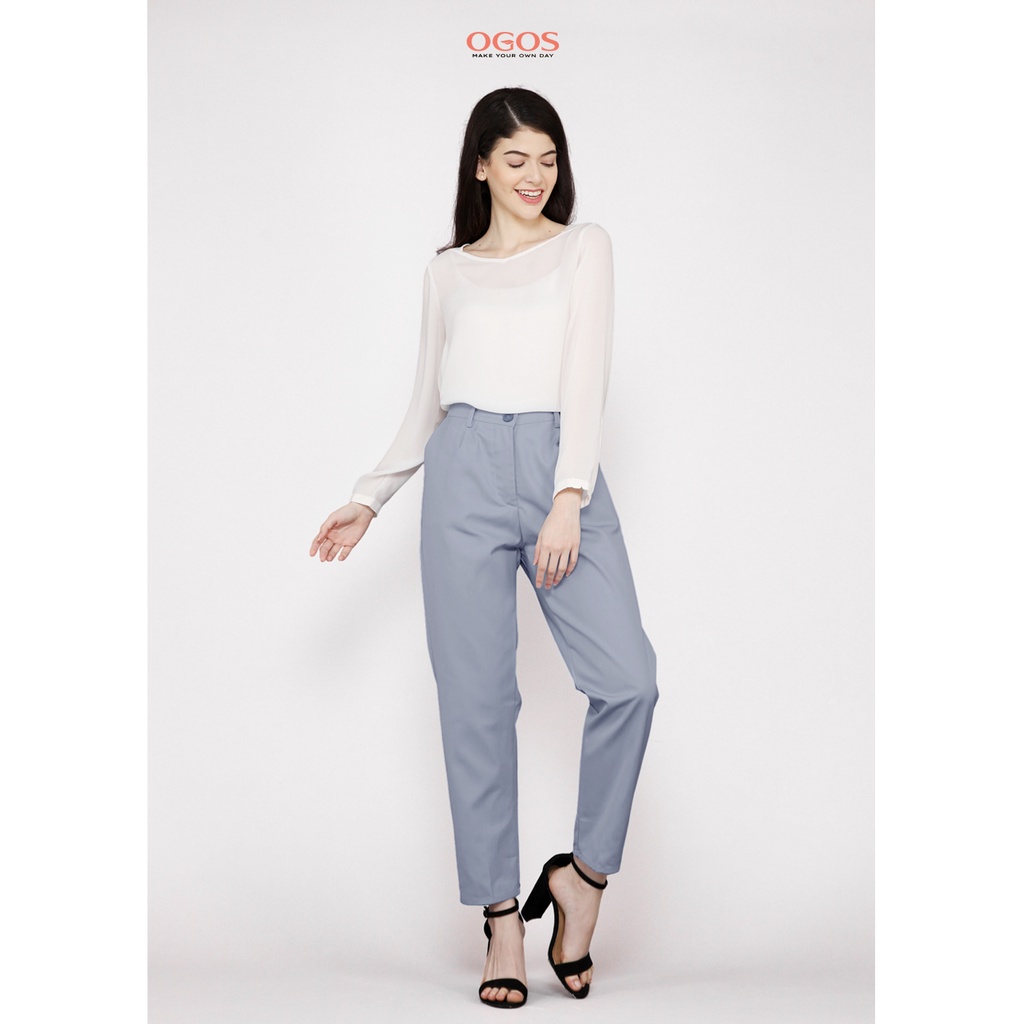 OGOS | Baggy Pants (Light Grey)