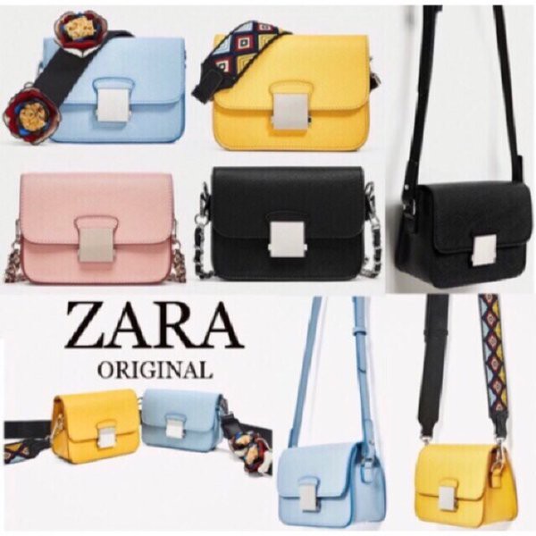 TAS ZARA WANITA FASHION SLING BAG DOUBLESTRAP