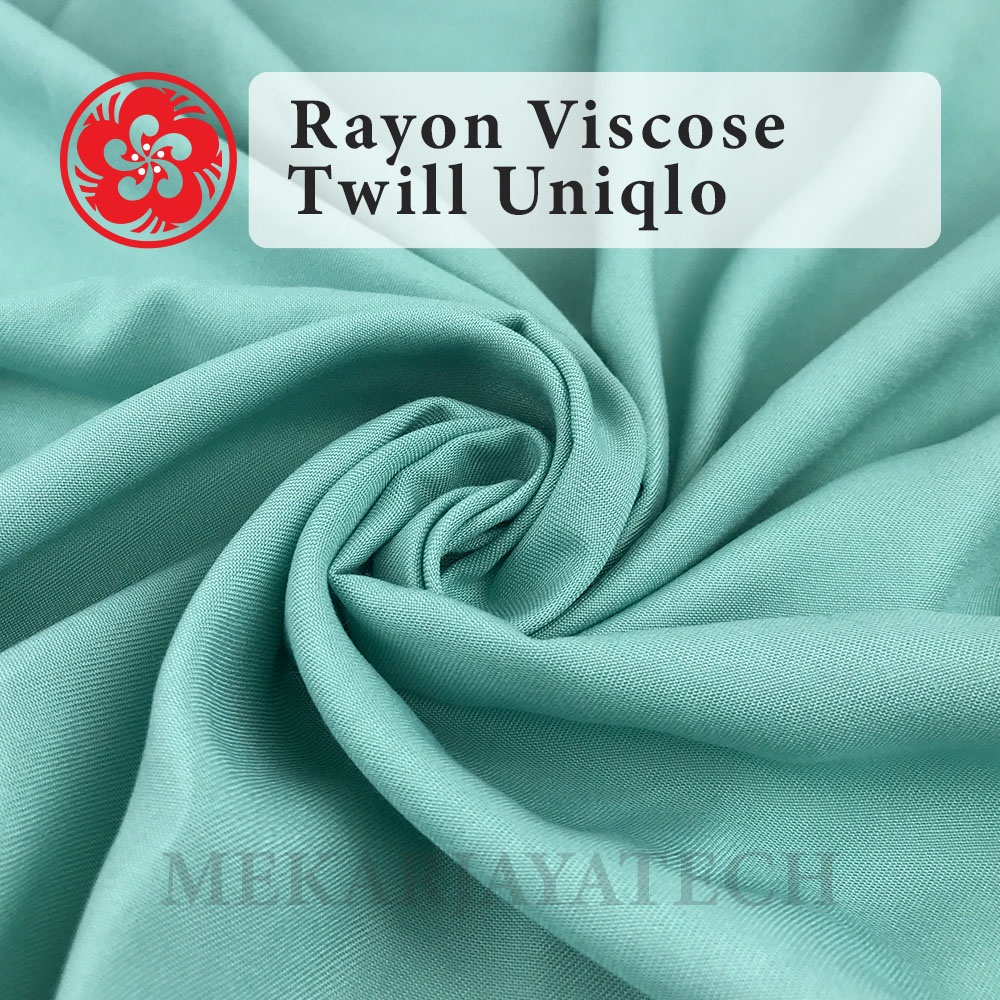 Jual Rayon Viscose Twill Uniqlo