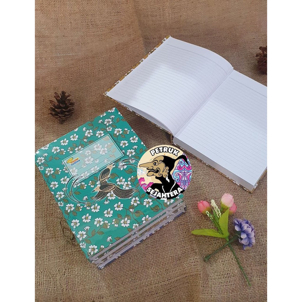 

[PCS] BUKU TULIS VISION HARD COVER QUARTO 200 LEMBAR KWARTO KUARTO