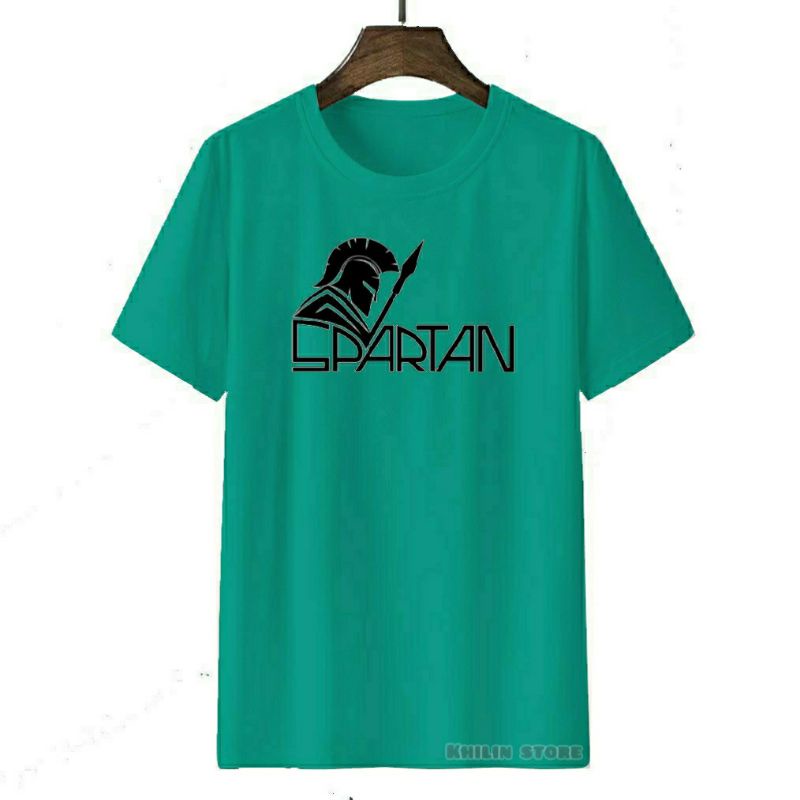 Kaos Spartan pria wanita dewasa premium baju kaos pria wanita distro kaos lengan pendek Spartan cotton combed original