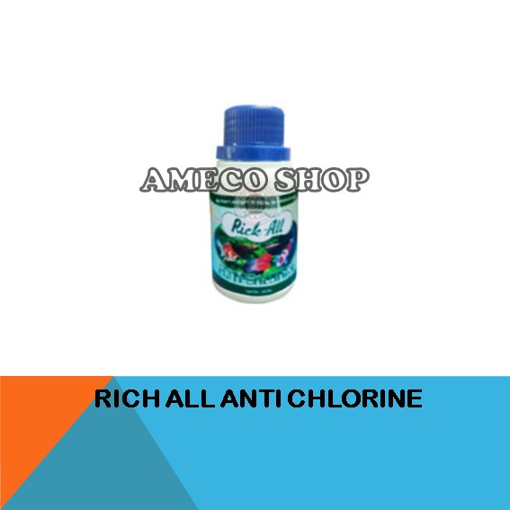 Obat Ikan Hias Rick All Anti Chlorine
