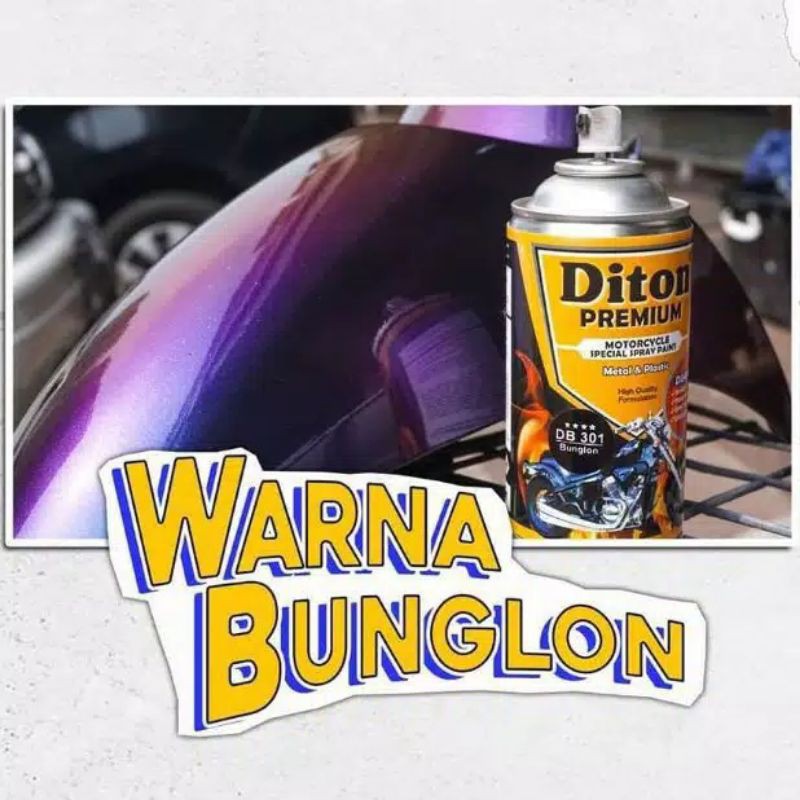 Pilok Bunglon Diton Premium Cat Semprot Sepeda Motor Mobil Velg Helm