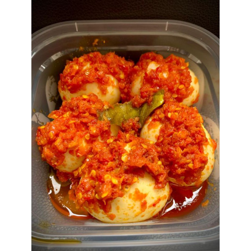 

Telur balado isi 5 butir