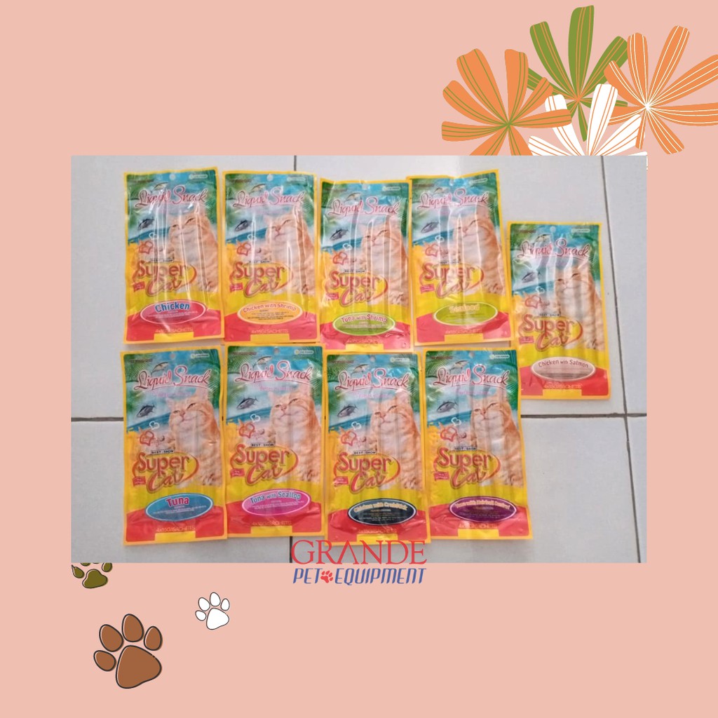 Snack kucing / Super cat Liquid