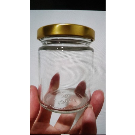 Jual Jar Ml Botol Kaca Jar Kaca Ml Tutup Gold Sarang Burung Selai Bumbu Madu Souvenir