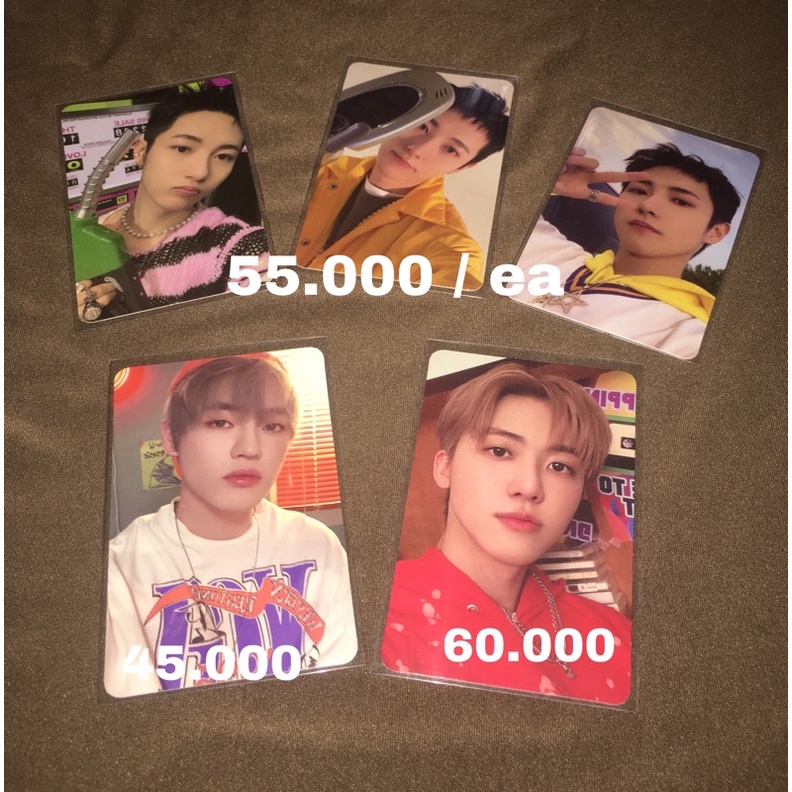 photocard renjun jaemin mixtape chenle selca digipack beatbox
