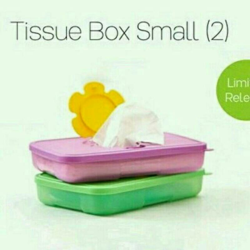 TISSUE BOX TUPPERWARE