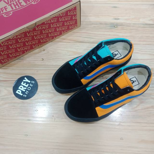 VANS OLD SKOOL BILLYS ORANGE GREEN