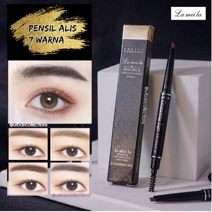 Mysterygirl - Eyebrow Pen Pensil Alis Eyeliner Waterproof Eyebrow Pencil  7 Warna Lameila ORIGINAL Kosmetik Pen