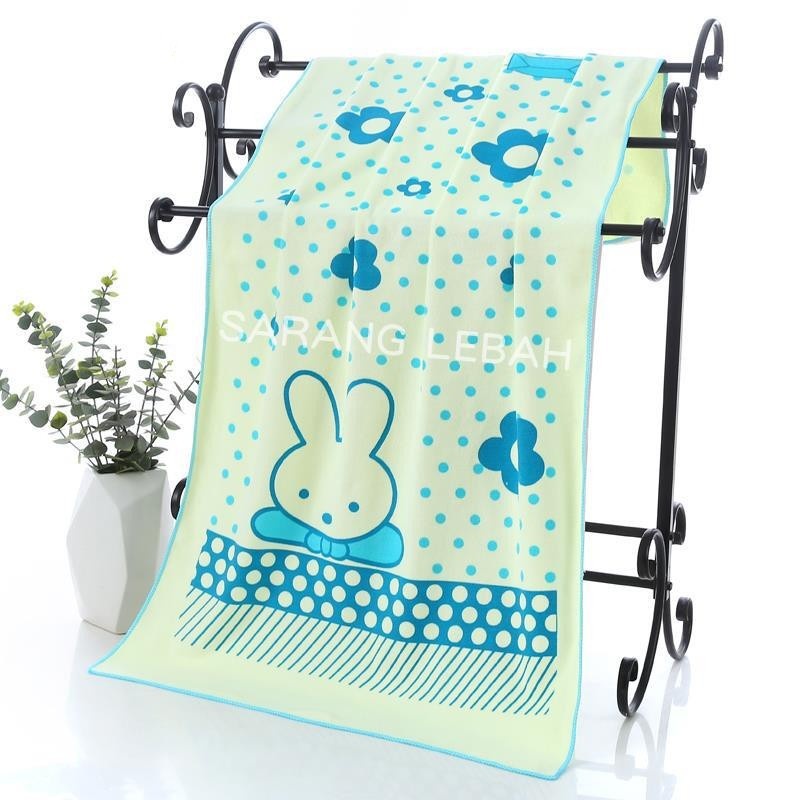 100x50Cm Handuk Bayi Baru Lahir Tebal Halus Premium Motif Lucu Handuk Bayi Sarang Lebah Jumbo Handuk Bayi Menyerap Air Perlengkapan Mandi Baby