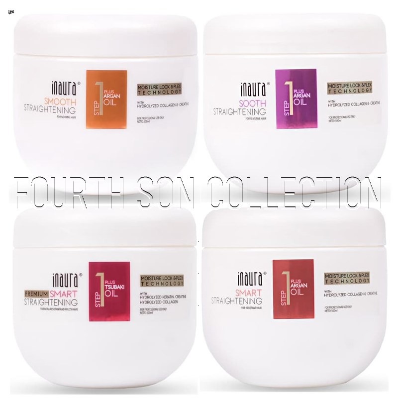 INAURA SMOOTHING SMART / SMOOTH / SOOTH STRAIGHTENING STEP 1 1000ML