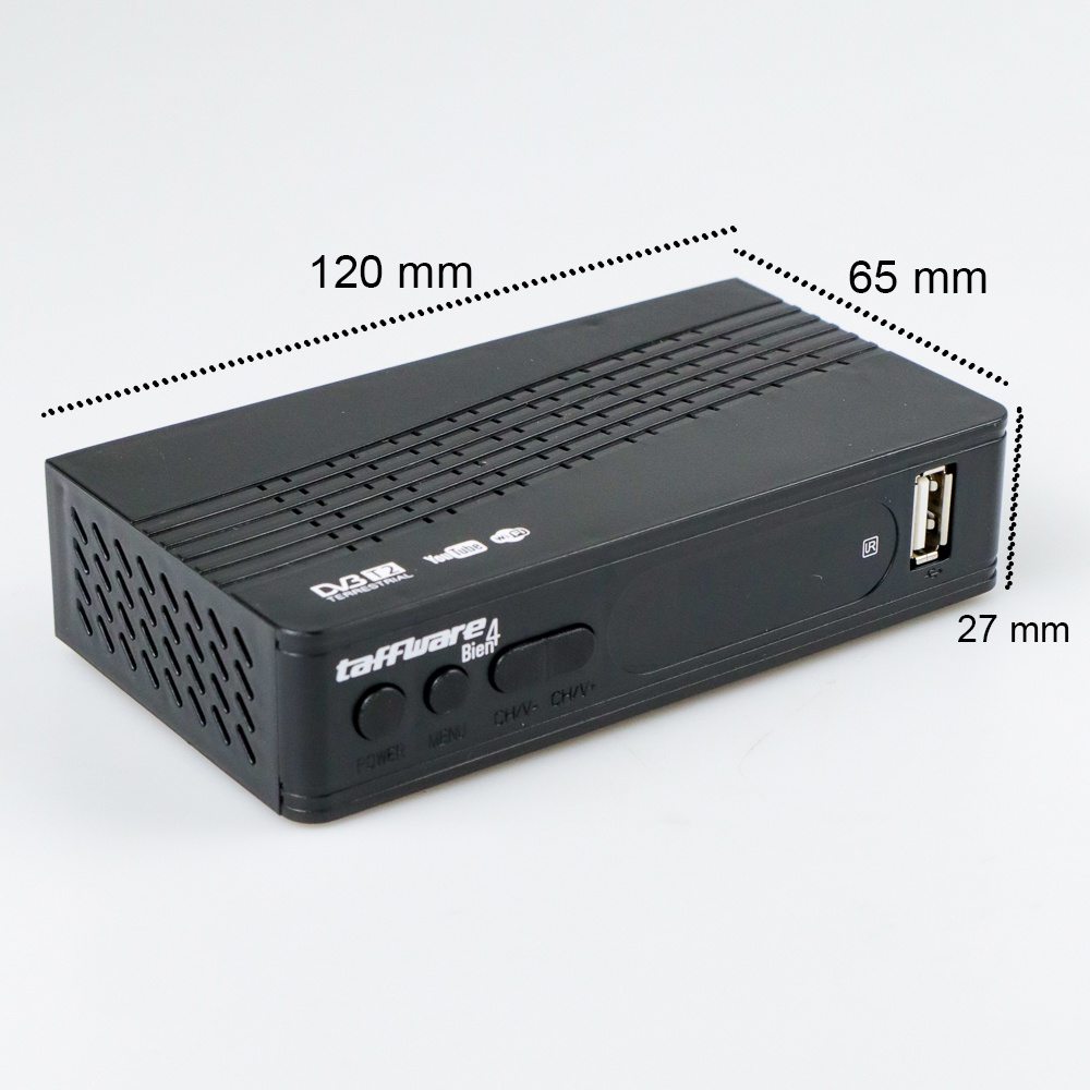 Taffware Bien4 Digital Satellite TV Tuner Box Receiver H.264 1080P DVB-T2