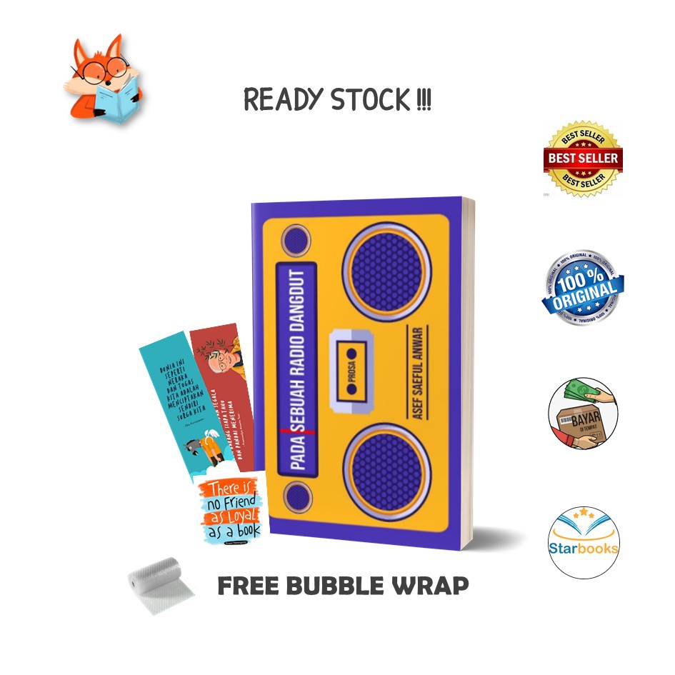Buku Pada Sebuah Radio Dangdut & Bunga Kayu Manis dan Cerita-Cerita Lain - Penerbit JBS