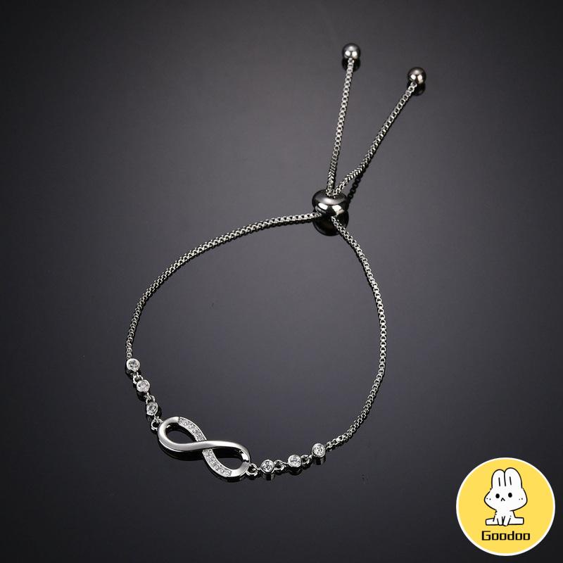 Korea Titanium Emas Gelang Hypoallergenic Adjustable Wanita Fashion Gelang Perhiasan Aksesoris Hadiah -Doo