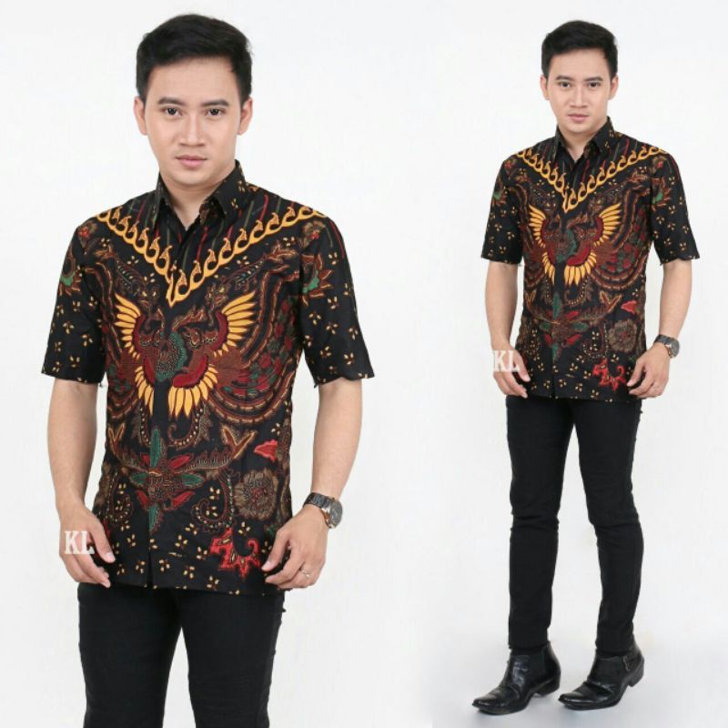 KEMEJA BATIK PRIA LENGAN PANJANG TERBARU BATIK PRIA LENGAN PENDEK KEKINIAN GROSIR BAJU BATIK PRIA MURAH, KEMEJABATIKPRIAKEKINIAN, BATIK PRIA LENGAN PANJANG (bayar  ditempat