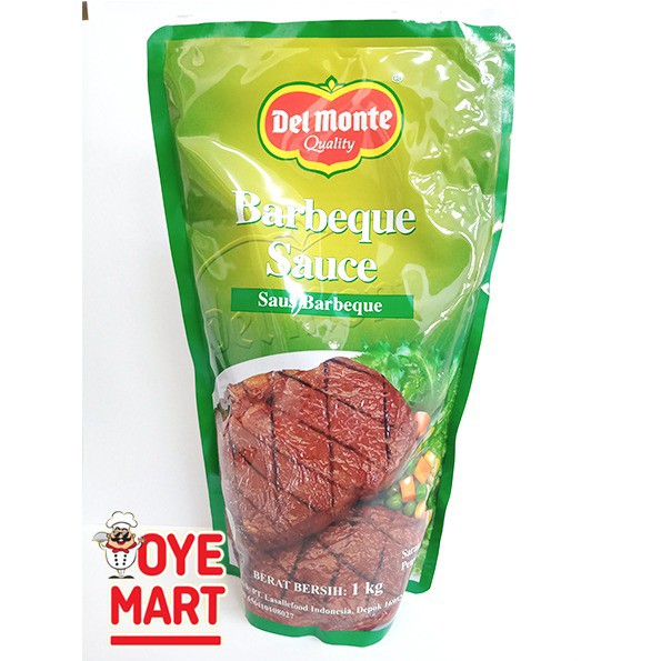 DELMONTE BARBEQUE SAUCE 1KG HARGA PROMO/SAUS BARBEQUE DEL MONTE