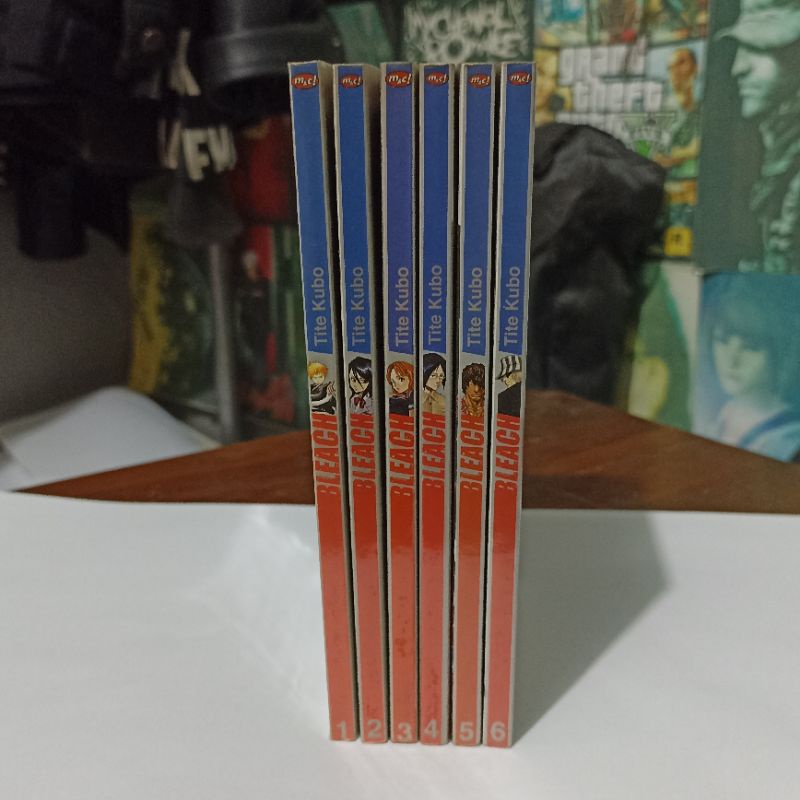 komik bleach set 1-6