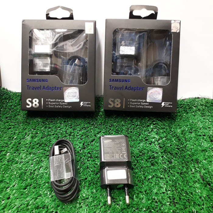 Charger Samsung Original 100% USB - C Fast Charging/Charger Samsung S8 S8plus S9 S9plus