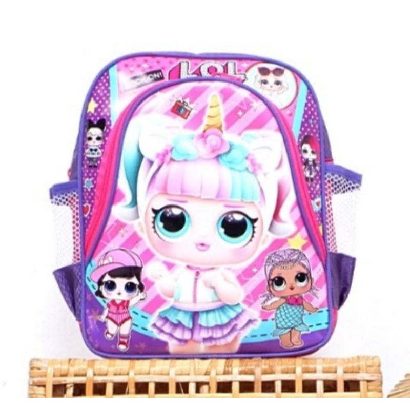 TAS RANSEL ANAK PAUD / TK Tas Ransel Sekolah BTS / Tas Ransel Batok 3D/Tas Ransel Karakter BTS