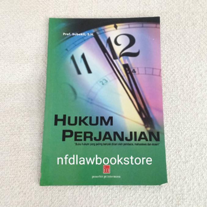 New Product / Original Hukum Perjanjian - R. Subekti