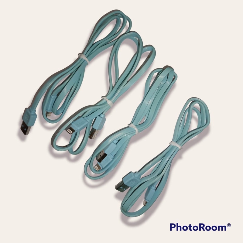 (TOPLES ISI 40) Kabel Data Iph 2,1 REMAX KABEL CAS IPH WARNA WARNI