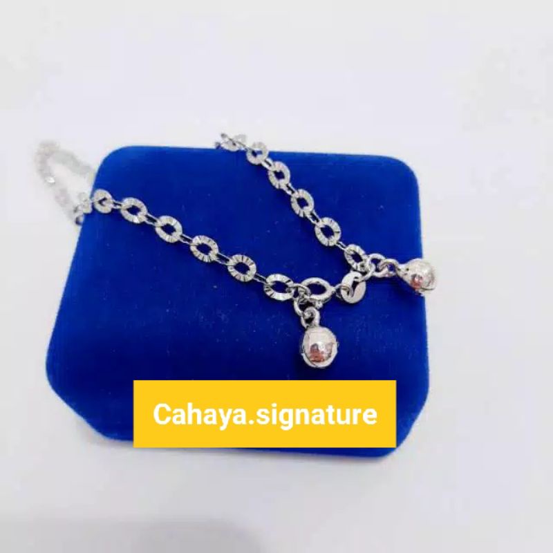 GELANG RANTAI DEWASA PERAK 925 SILVER