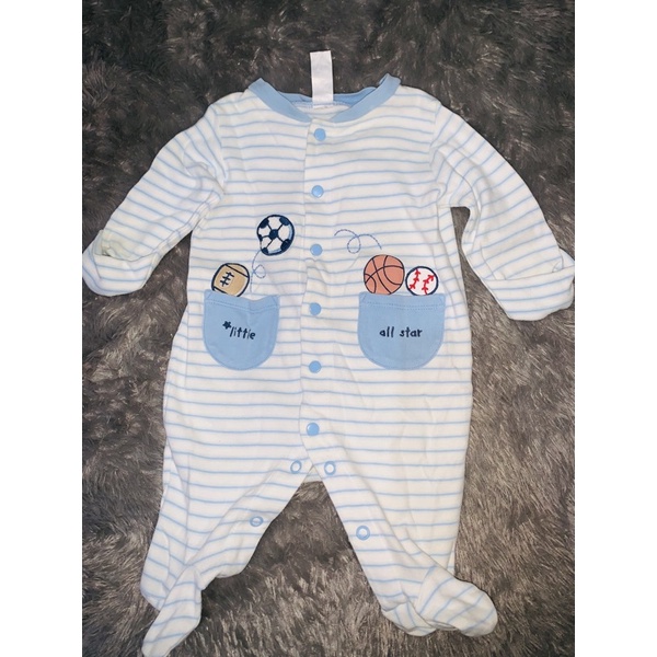 preloved jumper / sleepsuit newborn carters