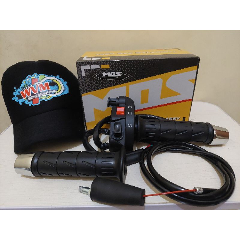 SAKLAR HOLDER KANAN NINJA KSR MOS SET JALU SATRIA FU  GAS KONTAN KSR GAS SPONTAN SET JALU SATRIA FU