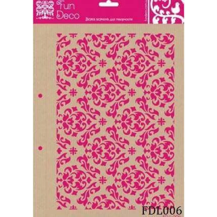 

Fun Deco Stencil ~ FDL006