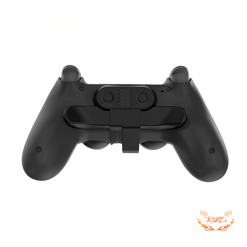 (KIFIL)PS4 Extended Gamepad Tombol Kembali Lampiran Joystick Tombol Belakang dengan Adaptor Kunci Turbo Aksesoris Pengontrol Game