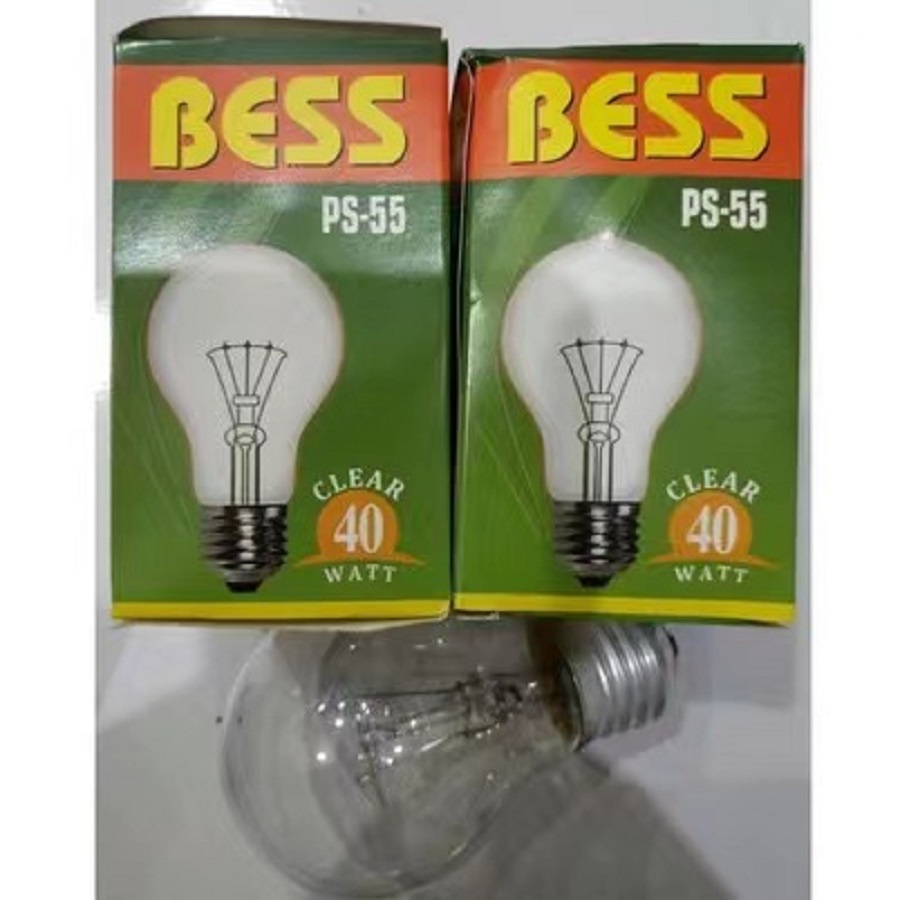 Lampu Pijar BESS Bohlam Bola 5w 10w 15w Watt Penghangat Penetas Telur Lampu Kandang Ayam Panas Inkubator