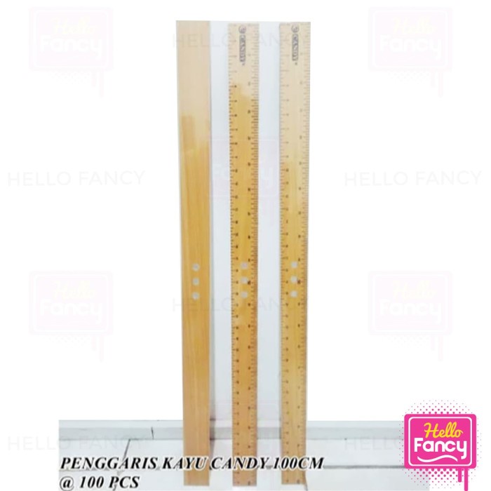 

ORi Penggaris Panjang / Penggaris Kayu 100cm CCKY100 %b;