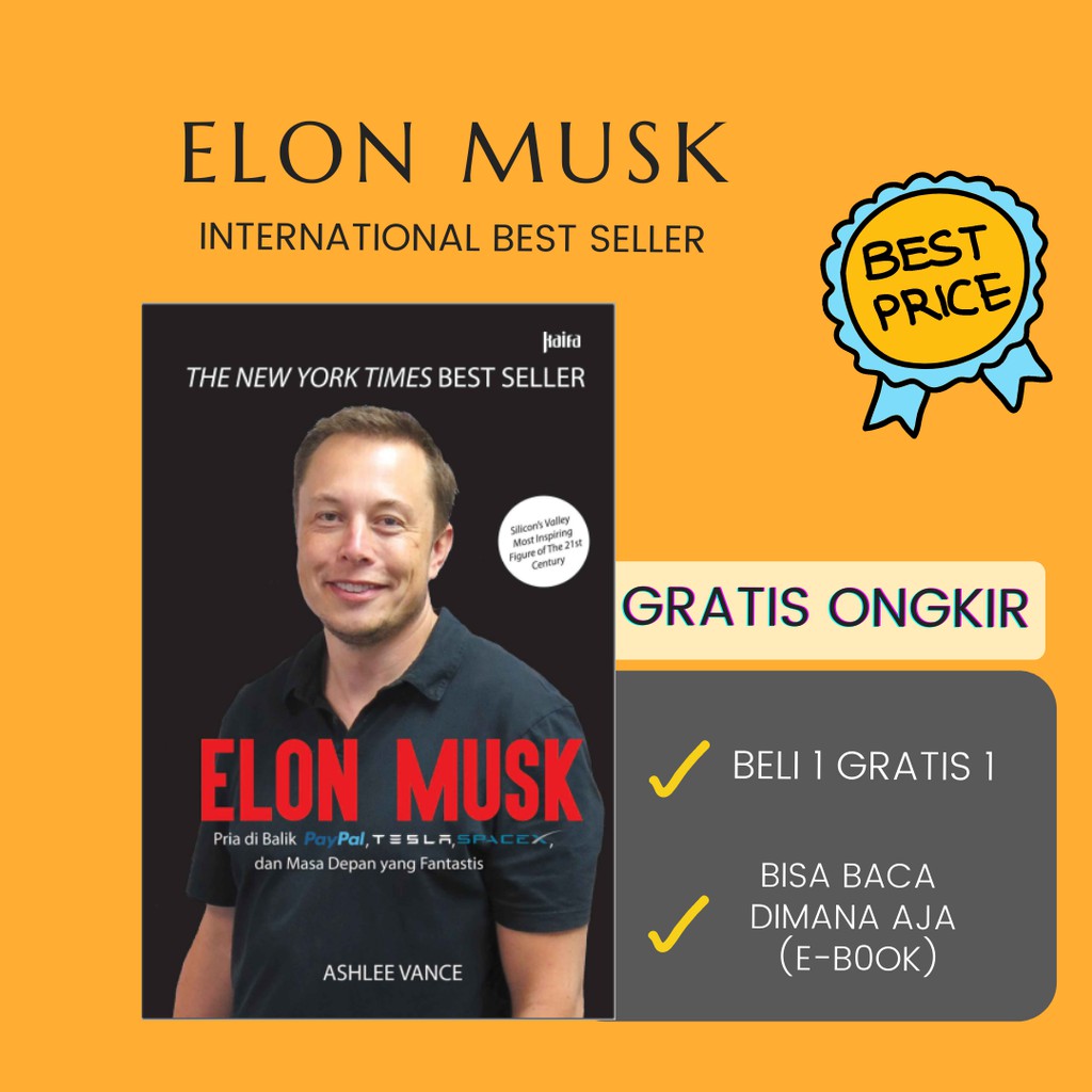 Elon Musk Pria Dibalik Paypal Tesla Spacex Shopee Indonesia