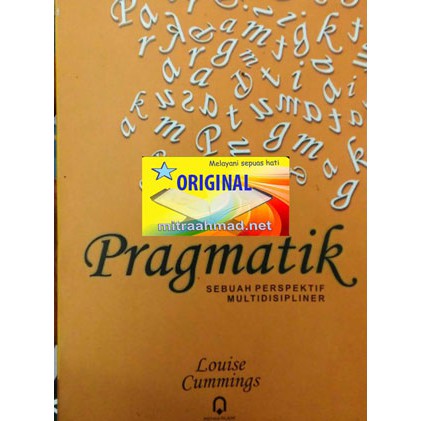 Pragmatik Sebuah Perspektif Multidisipliner- Louise Cummings- PPL