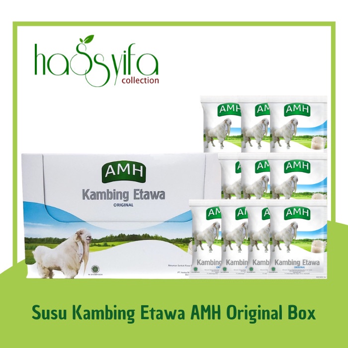 

Ee5F10 Susu Kambing Etawa Amh Original Rasa Vanila Putih Kemasan Box 6Gddv