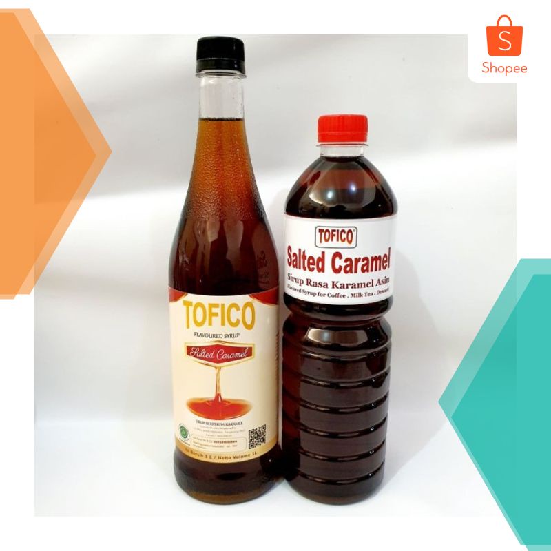 

Salted Caramel 1 ltr- Tofico Syrup - Sirup Tofico - Caramel