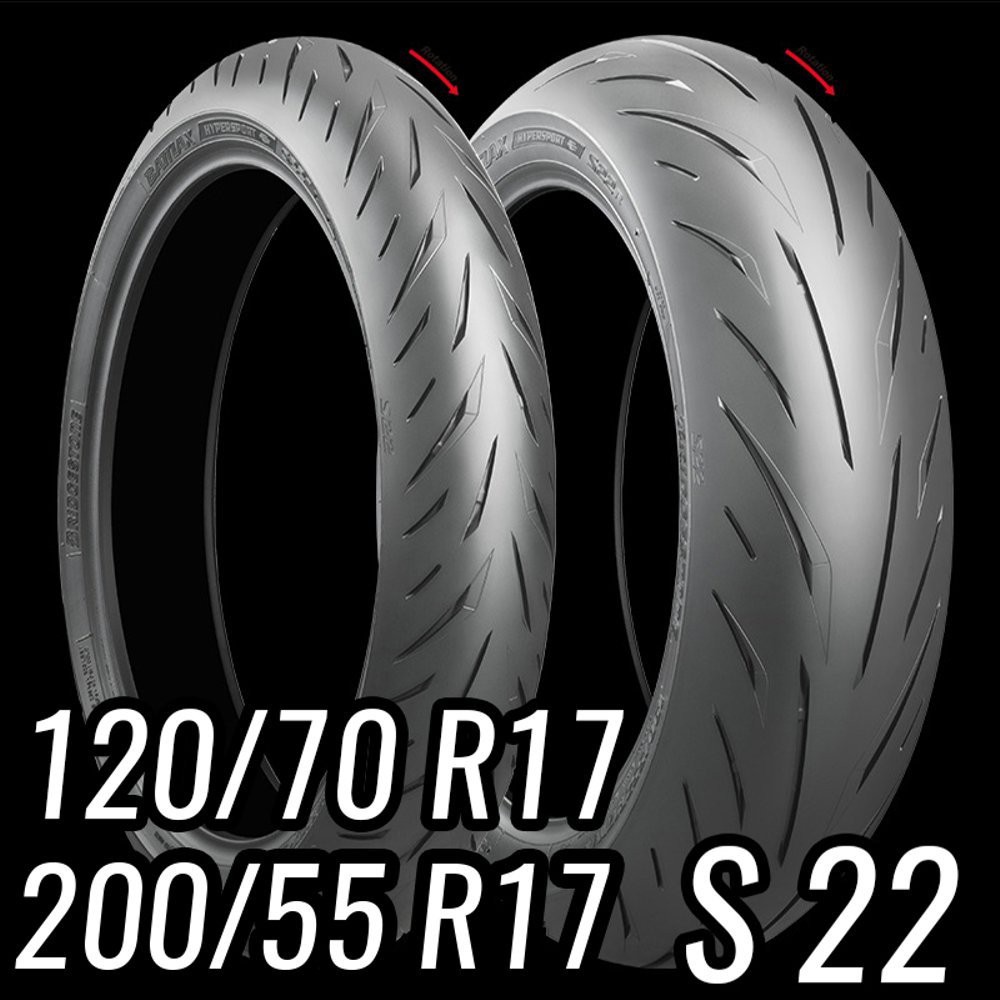 Ban Battlax Bridgestone S22 120-70 17 & 200-55 17