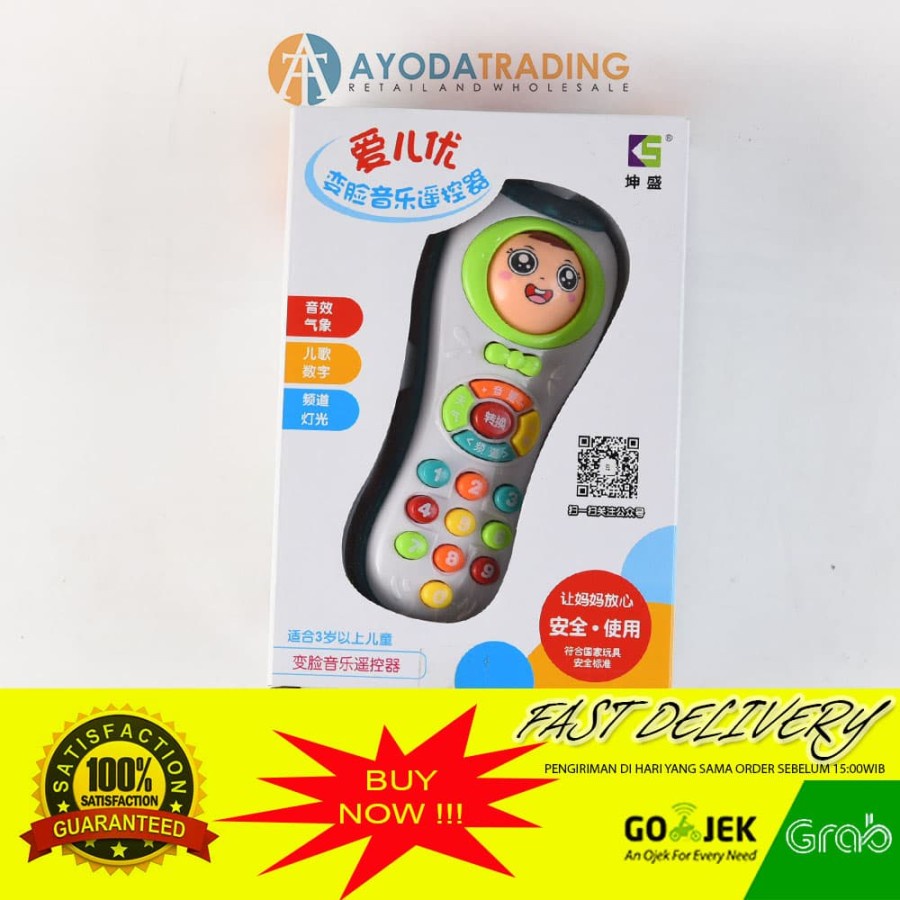 Baby Rattle Mainan Edukasi Bayi Mainan Music Handphone