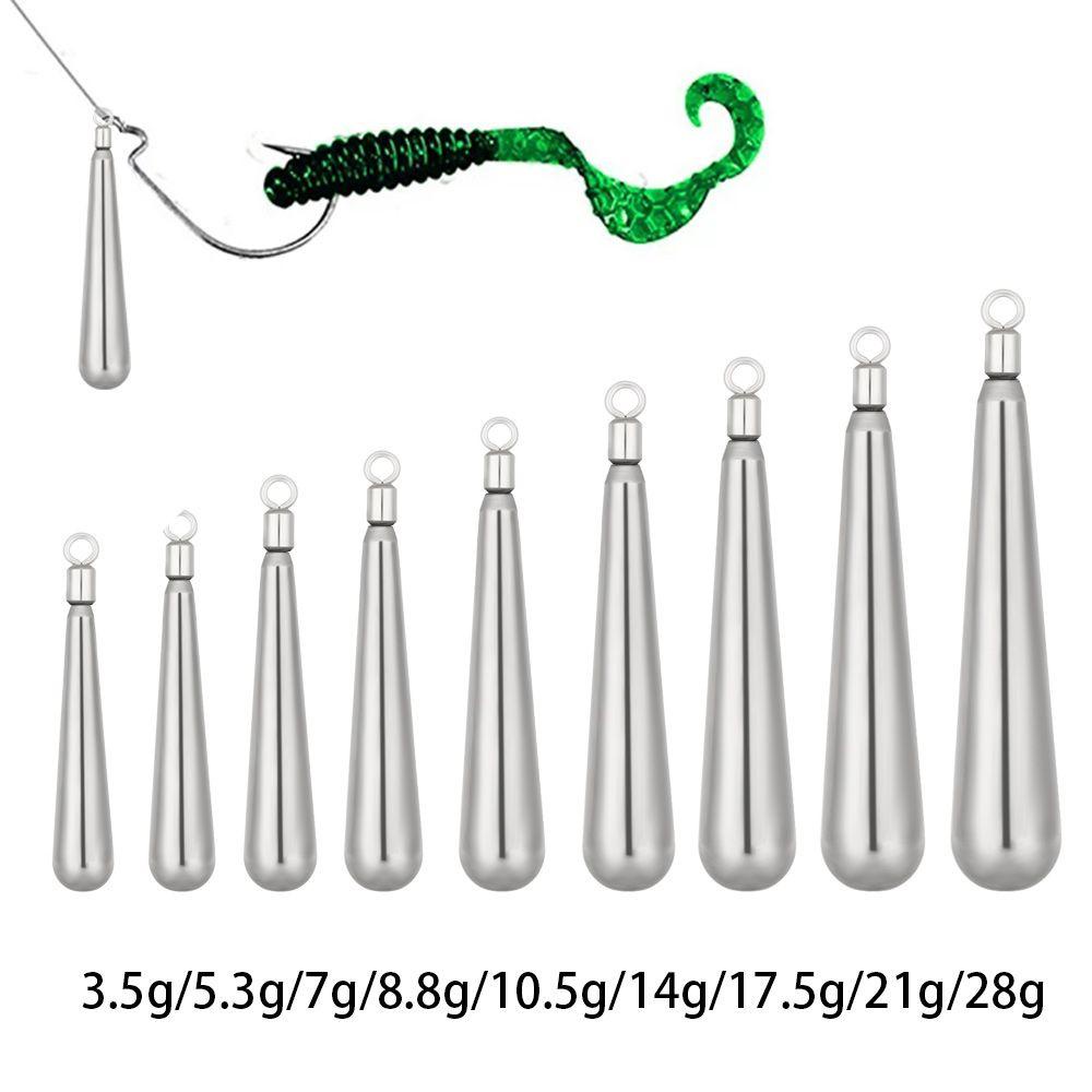 Chookyy Memancing Tungsten fall 3.5g-28g Quick Release Casting Weights Hook Konektor