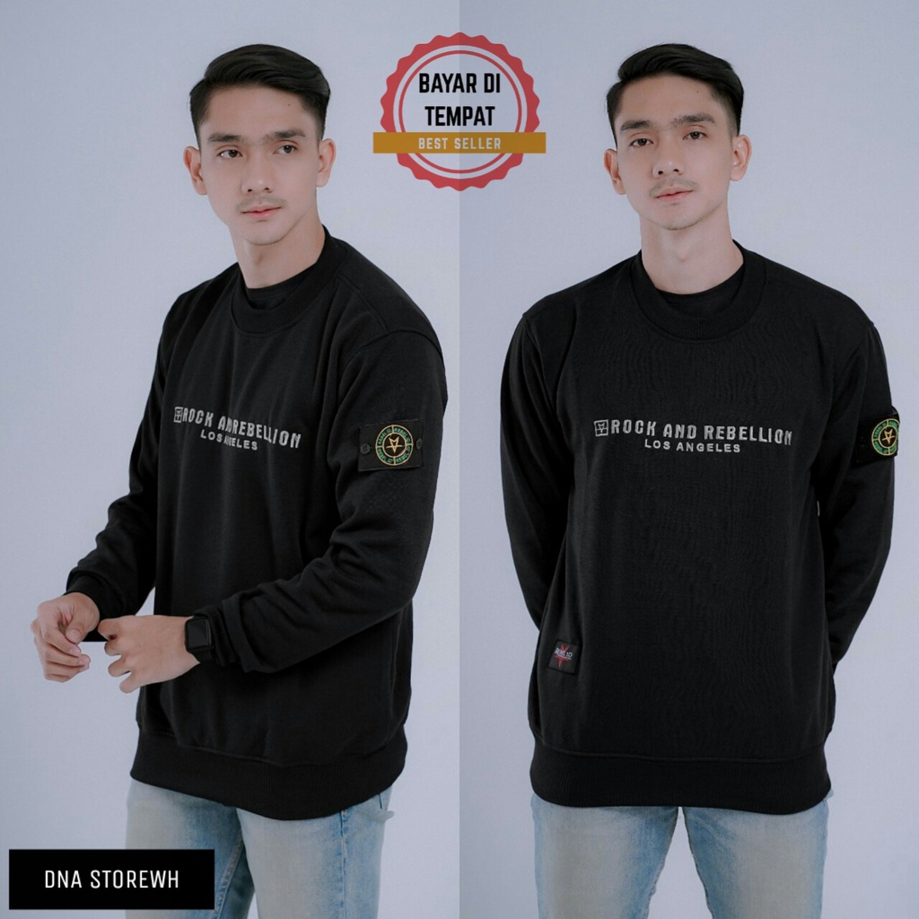 DNA Sweater Crewneck Emblem Original Rebel ID