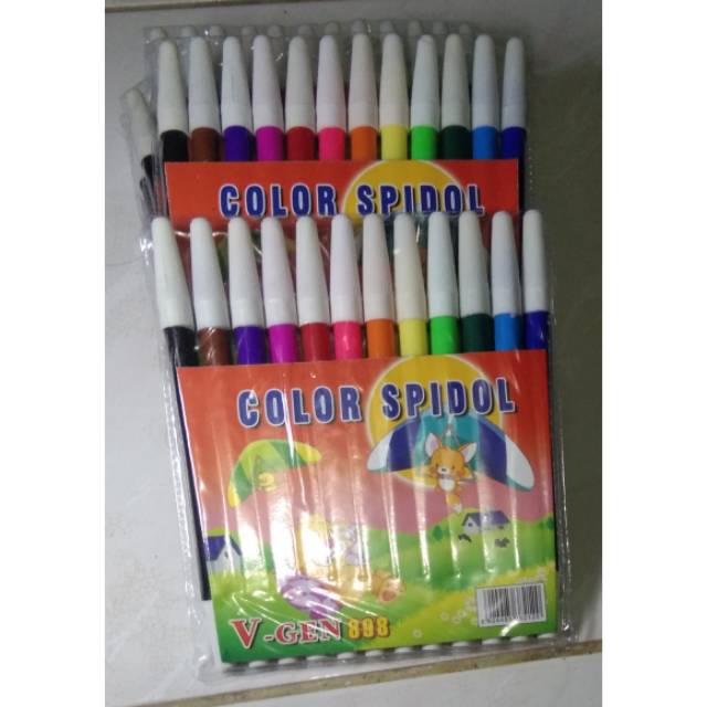 

Spidol warna kecil
