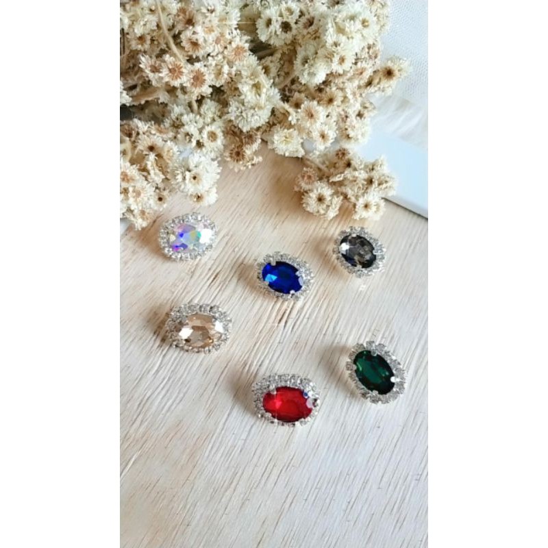 bros dagu isi 6/bros dagu mini permata swarovski
