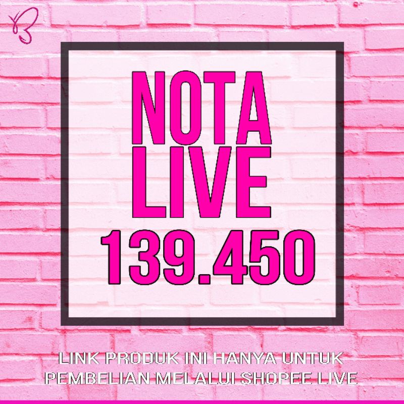 Nota Live 139.450 - BBPO.STORE -