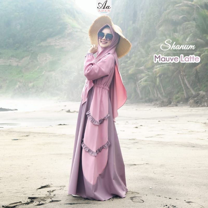 shanum dress by ADEN HIJAB