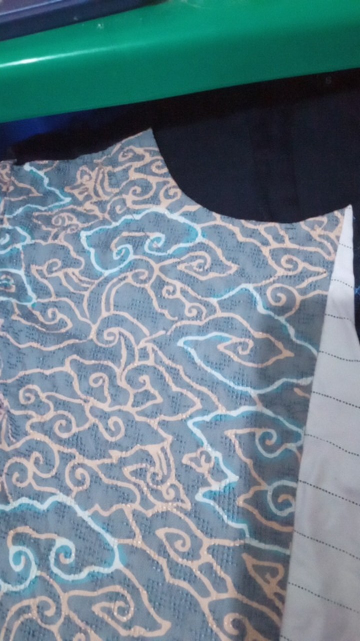 Gamis Batik Mt 33 Navi